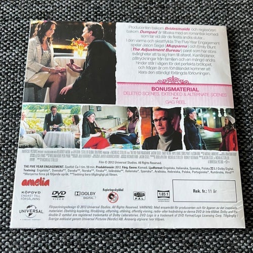 The Five-Year Engagement DVD