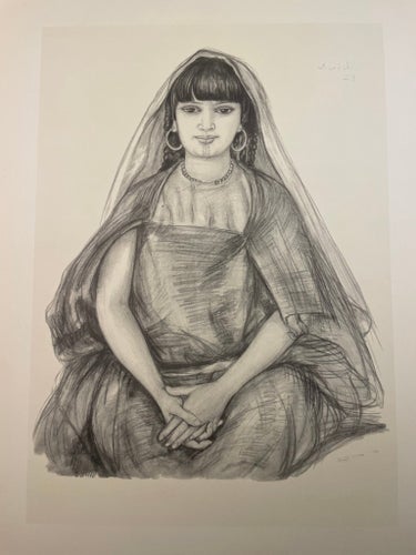 Nils von Dardel, blyertsskiss från ”Unga modeller i blyerts” som utkom 1944!