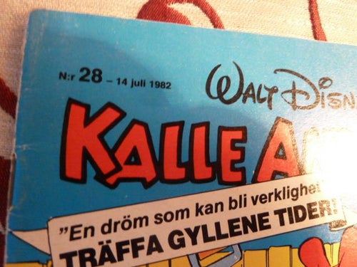 KALLE ANKA & C:O NR28, 14/07/1982,