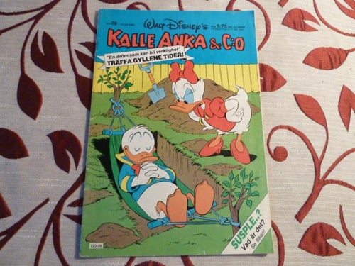 KALLE ANKA & C:O NR28, 14/07/1982,