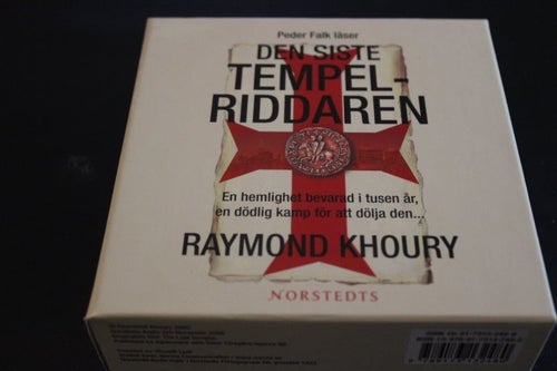 CD-bok: Den siste tempelriddaren - Raymond Khoury