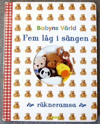 Babyns Värld Fem låg i sängen räkneramsa