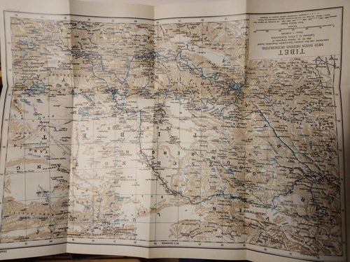 Transhimalaya Opdagelser og aeventyr i Tibet 1 - Sven Hedin. Very Fine