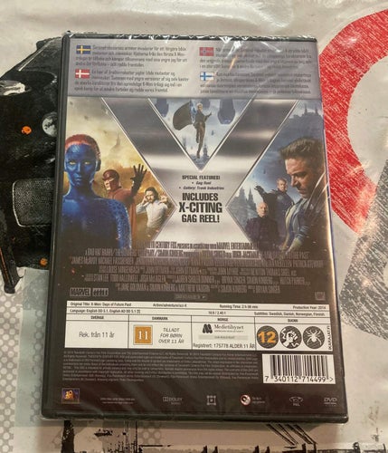 X-MEN DAYS OF FUTURE PASSED (2014) INPLASTAD SVENSK UTGÅVA!