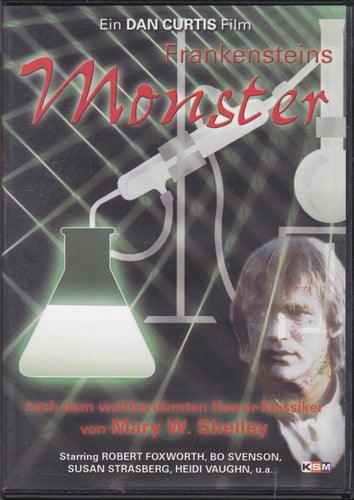 DVD / Frankensteins Monster / Ej svensk text / Robert Foxworth / Nära nyskick