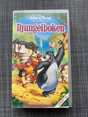 Walt Disney - Djungelboken - VHS