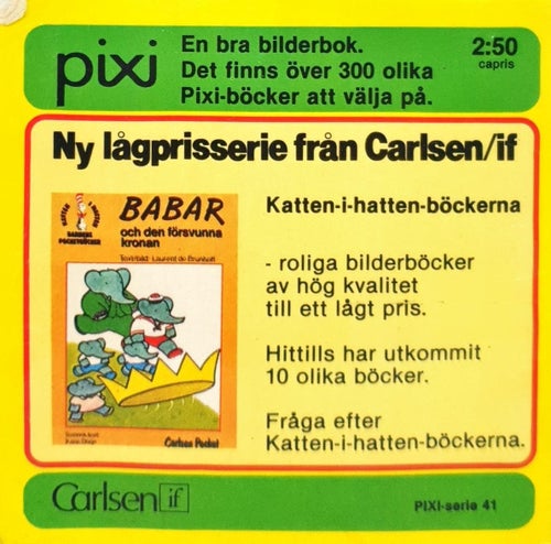 Mjölnaren och hans nya åsna nr 310 pixi - Fri Frakt Nr 4