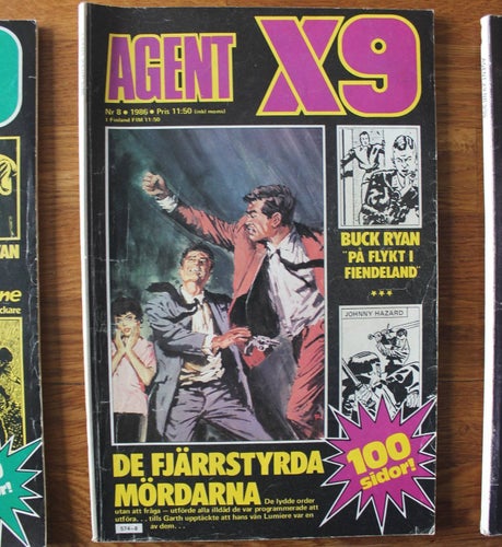 AGENT X9 1986 NR 8