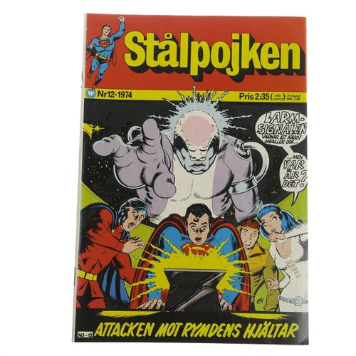 Stålpojken - 1974 - NR 12 - Stålpojken och rymdens hjältar: Attack