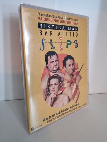 Riktiga män bär alltid slips (1991 NY DVD! Studio S 1026) Philip Zandén, Svullo