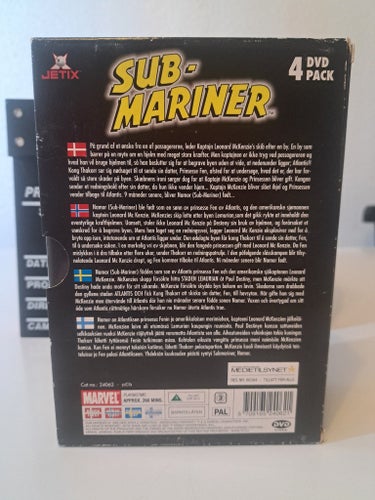 Sub-Mariner - The Complete Collection Episode 1-13 (4 DVD Pack)