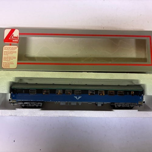 Lima SJ personvagn. Fabriksny
