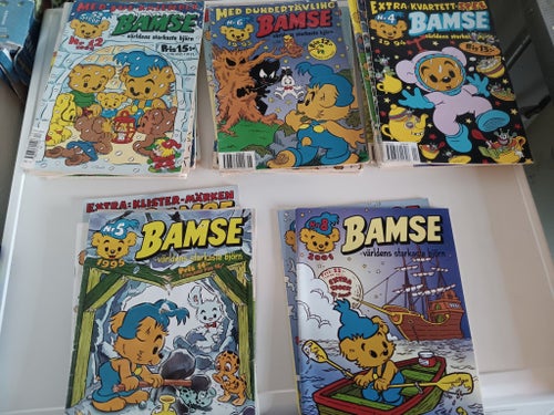 27 Nr Bamse år 1992 - 2001