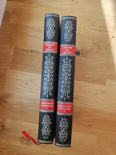 Förlorade illusioner I och II av Honoré de Balzac