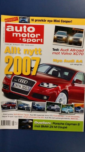 Auto motor & sport 16 2006: Porsche Cayman + S, BMW Z4 M Coupé, Mini Cooper 2007