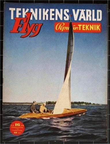 TEKNIKENS VÄRLD 1948/16 JAWA,Torped,Air France,Rälsbuss,Esso,Propeller,MC,B-29