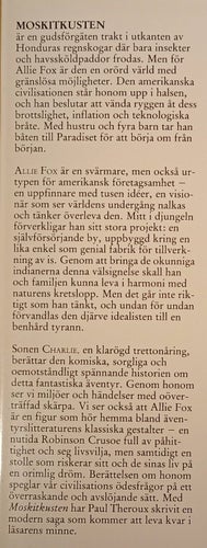 Moskitkusten / Paul Theroux