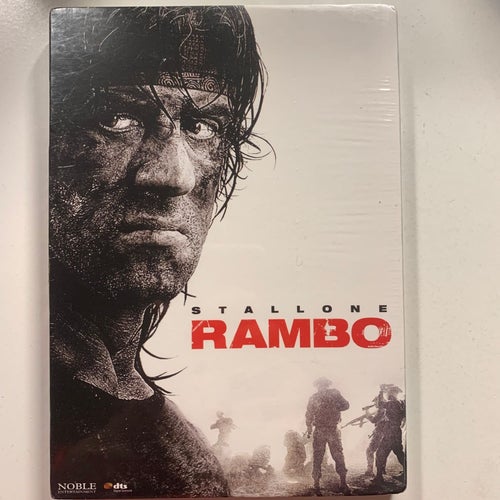 RAMBO. STALLONE. DVD ACTION -08. . INPLASTAD