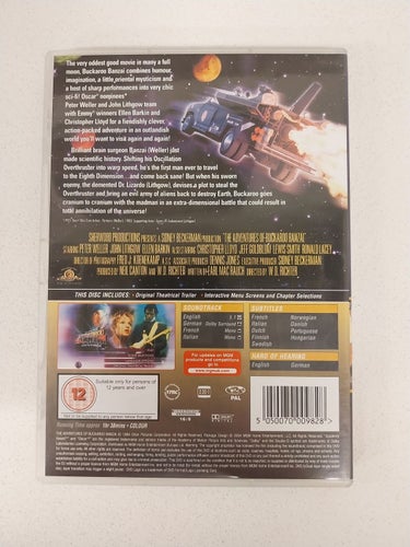 The Adventures Of Buckaroo Banzai Across The Eight Dimension - Dvd Sv Text