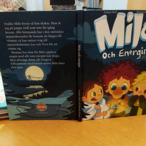 Milo och energin av Linnea Roll, Marcus Jerner, bok, very fine plus