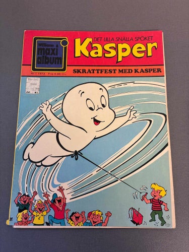 Det lilla snälla spöket Kasper - Williams Maxi Album - nr 1, 1973