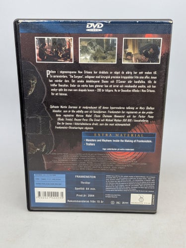 Frankenstein - Svensk text - DVD