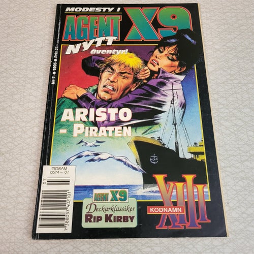 AGENT X9: ARISTO-PIRATEN! av Peter O'Donnell och Romero, 1995
