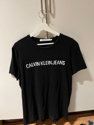 Calvin Klein Jeans svart t-shirt, storlek L