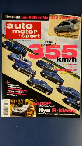 Auto motor & sport 15 2005: Jeep Grand Cherokee V8, Volvo XC90 V8, Lexus RX 400h