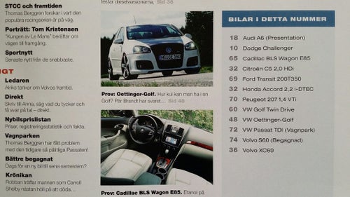 Auto motor & sport 18 2008: Volvo XC60 + beg S60, Cadillac BLS Wagon Flexpower