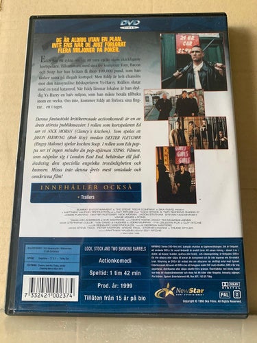 Lock stock & two smoking barrels, Dvd
