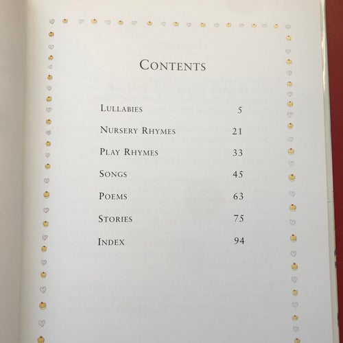 COLLINS NURSERY TREASURY Jonathan Langley 1996