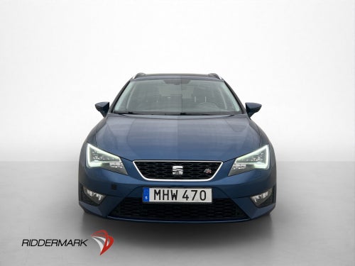 SEAT Leon ST TSI 150hk FR Pano Sensorer Navi Halvskinn Drag