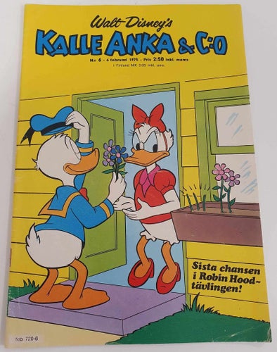 Kalle Anka & Co nr 6 1975 / Carl Barks / FN-