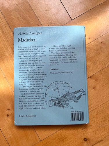 Madicken bok av Astrid Lindgren