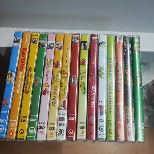 Samling av Stefan & Krister 15 st DVD-filmer