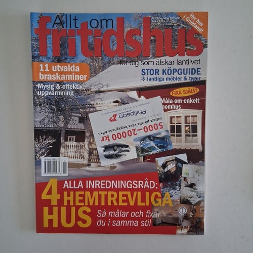 Allt om fritidshus - 5 tidningar från 2006, 20 år gamla