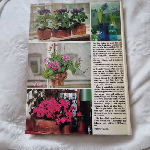 Stora boken om krukväxter av Maja-Lisa Furusjö, 1979