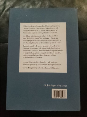 Misslyckandets Män av Norman Dixon