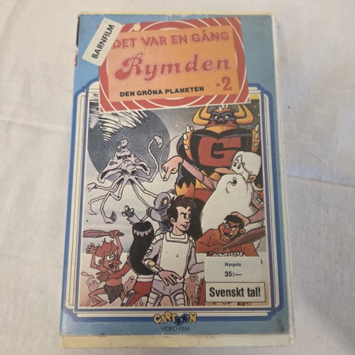 Det var en gång – Rymden VHS - Del 2, 3 och 4
