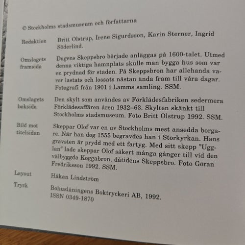Stadsvandringar 15 av Britt Olstrup, Irene Sigurdsson, Karin Sterner, Ingrid
