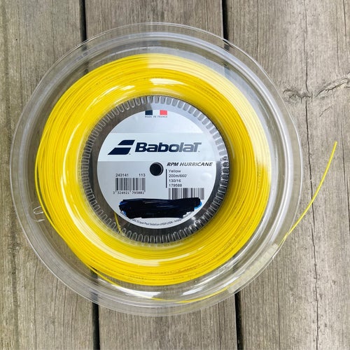 Babolat RPM Hurricane 1.30 200m en eller 2 rack dragen med