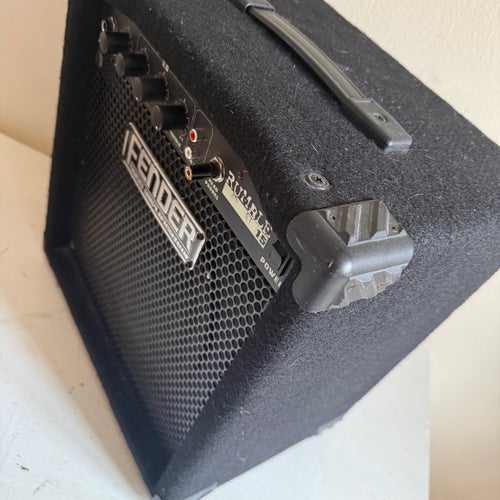 Fender Rumble 15 basförstärkare, elbas basgitarr