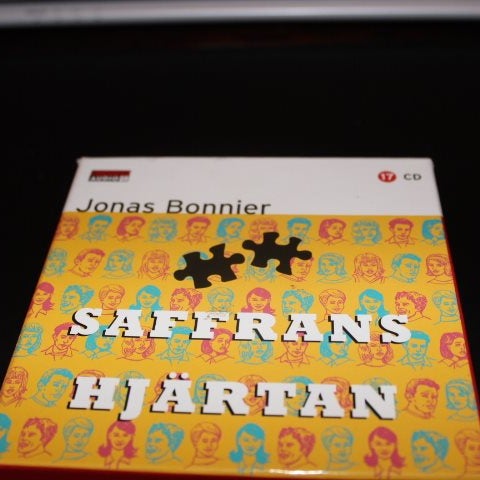 CD-bok: Saffranshjärtan - Jonas Bonnier