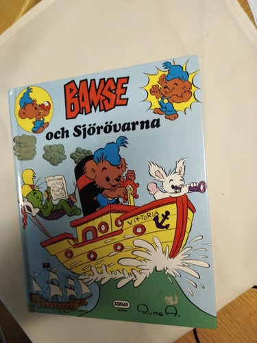 Bamse och sjörövarna av Rune Andréasson