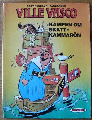 Ville Vasco Kampen om Skattkammarön 1988 album