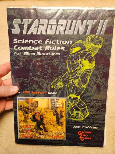 Stargrunt II - science ficiton combat rules for 25mm miniatures