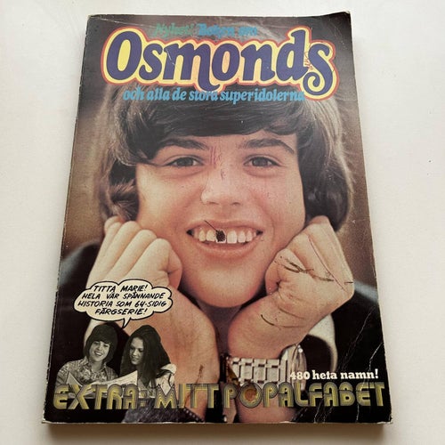 Osmonds, lurig engångare 1974, bra skick! VG