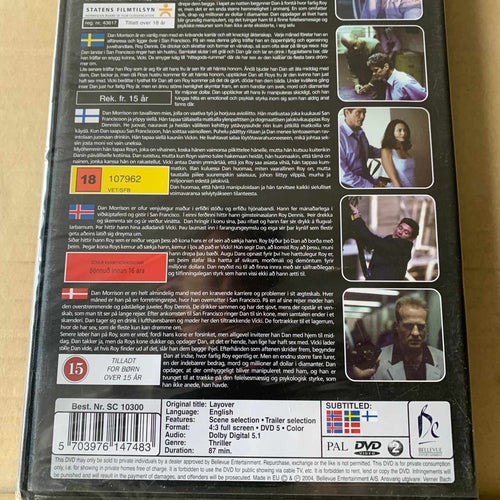 Layover, INPLASTAD, Dvd