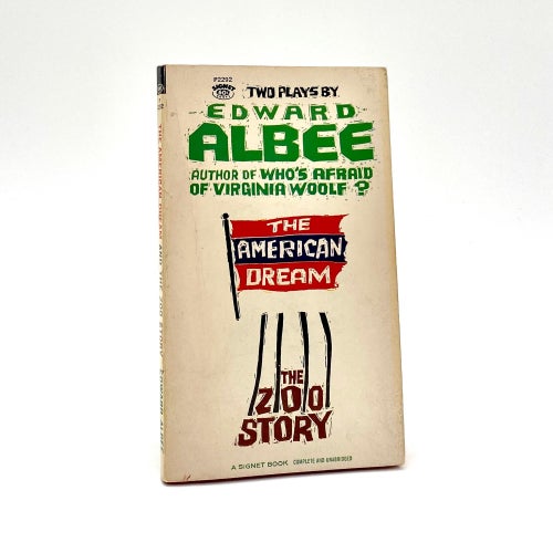 Two plays by Edward Albee. The American dream - the zoo story